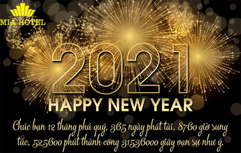 Mia Hotels: Lời cảm ơn và chúc mừng năm mới 2021