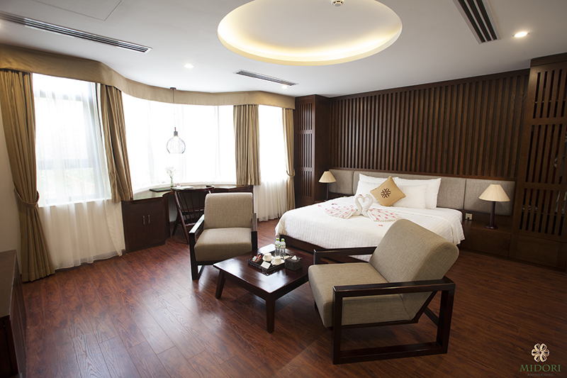 Khách sạn 4* tại Hà Nội: Tận hưởng không gian tiện nghi tại Midori Boutique Hotel