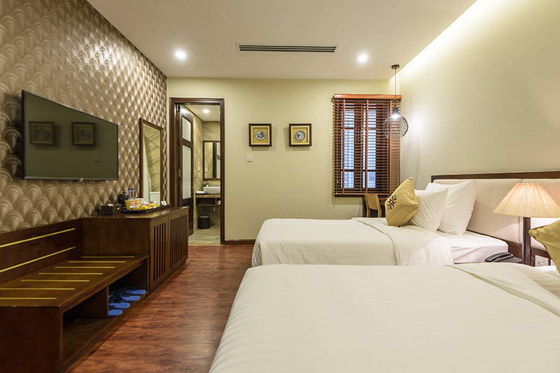 Phòng khách sạn giá rẻ tại Hà Nội đầy đủ tiện nghi